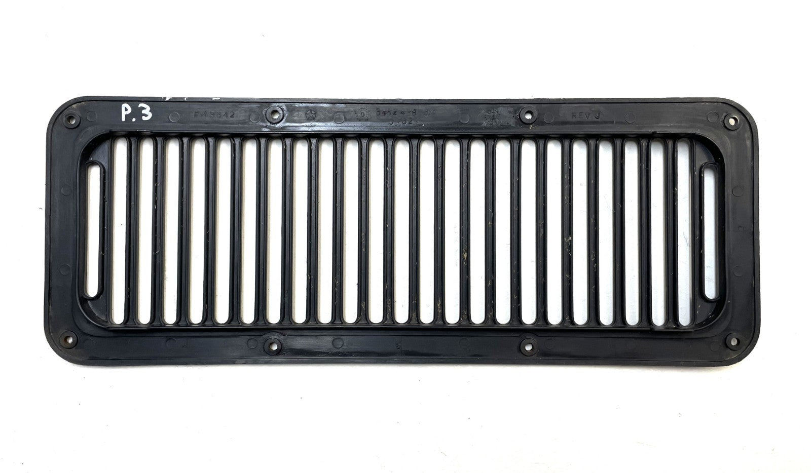 Jeep YJ 8 Hole cowl vent with screen 87-95 Wrangler black FREE SHIP