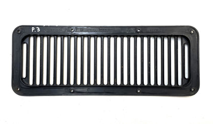 Jeep YJ 8 Hole cowl vent with screen 87-95 Wrangler black FREE SHIP