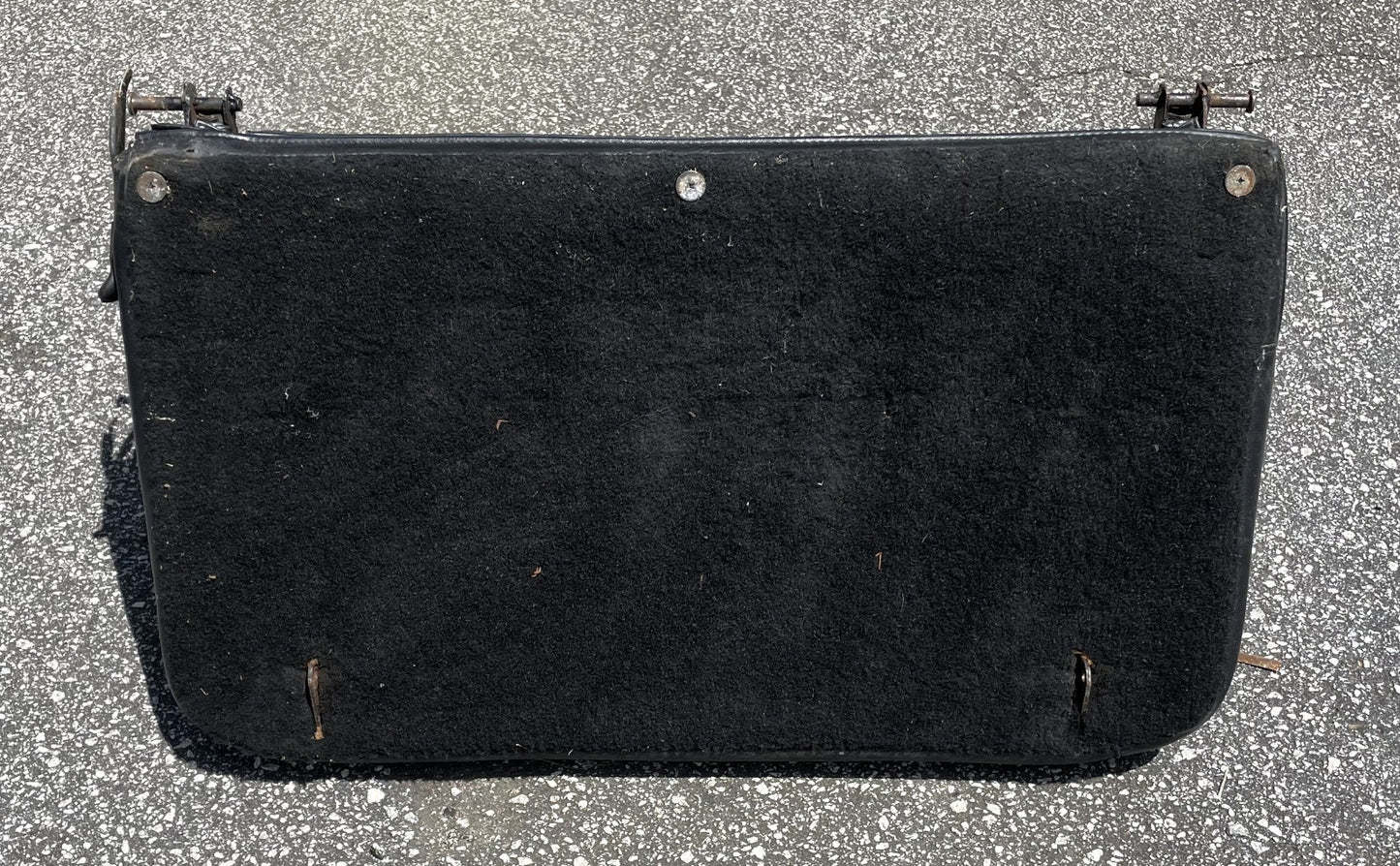 Jeep YJ Wrangler back seat with brackets factory folding CJ7 black fold n tumble