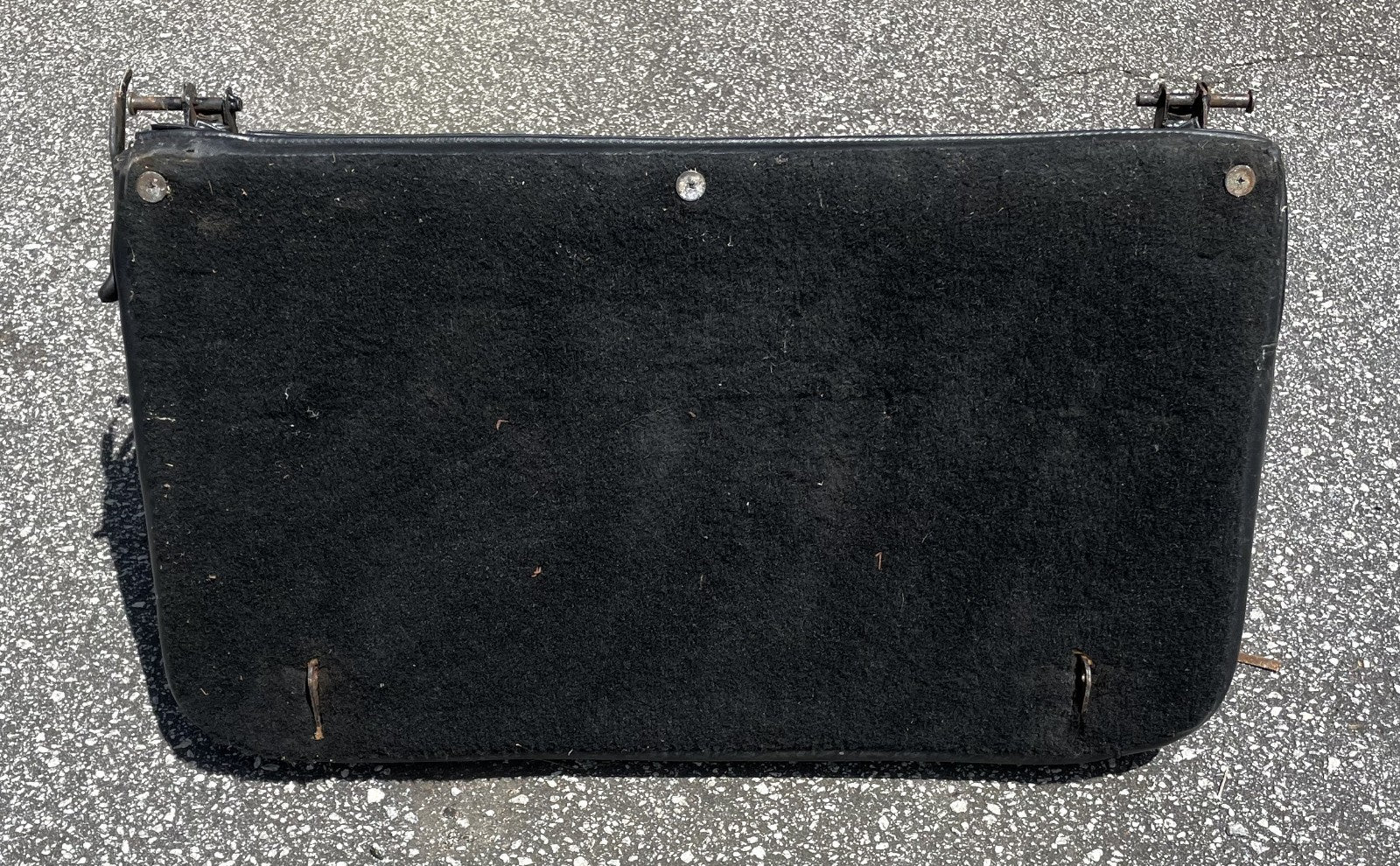 Jeep YJ Wrangler back seat with brackets factory folding CJ7 black fold n tumble