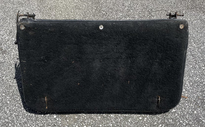 Jeep YJ Wrangler back seat with brackets factory folding CJ7 black fold n tumble
