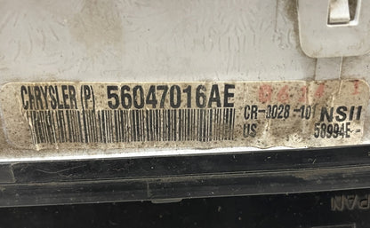 Jeep Wrangler TJ Gauge Cluster 56047016AE Tachometer Speedometer 260k fits 03 04