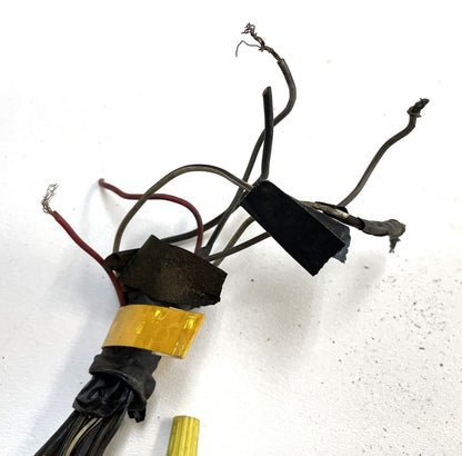 Jeep YJ Wrangler Dash wiring harness fits 87-90 wire fuse block gauges column