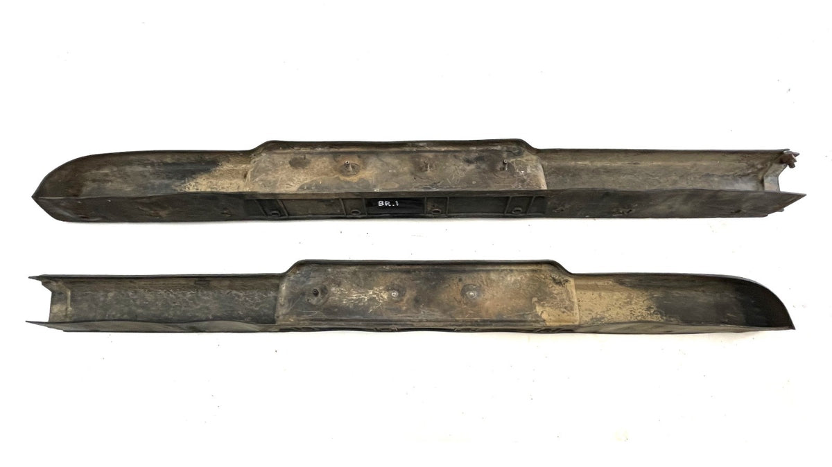 Jeep YJ Side Steps Flares 87-95 Wrangler Running Board Step Factory Flare Black