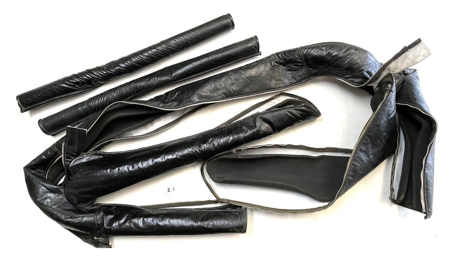Jeep YJ roll bar padding fits 87-91 Wrangler Black FREE SHIPPING