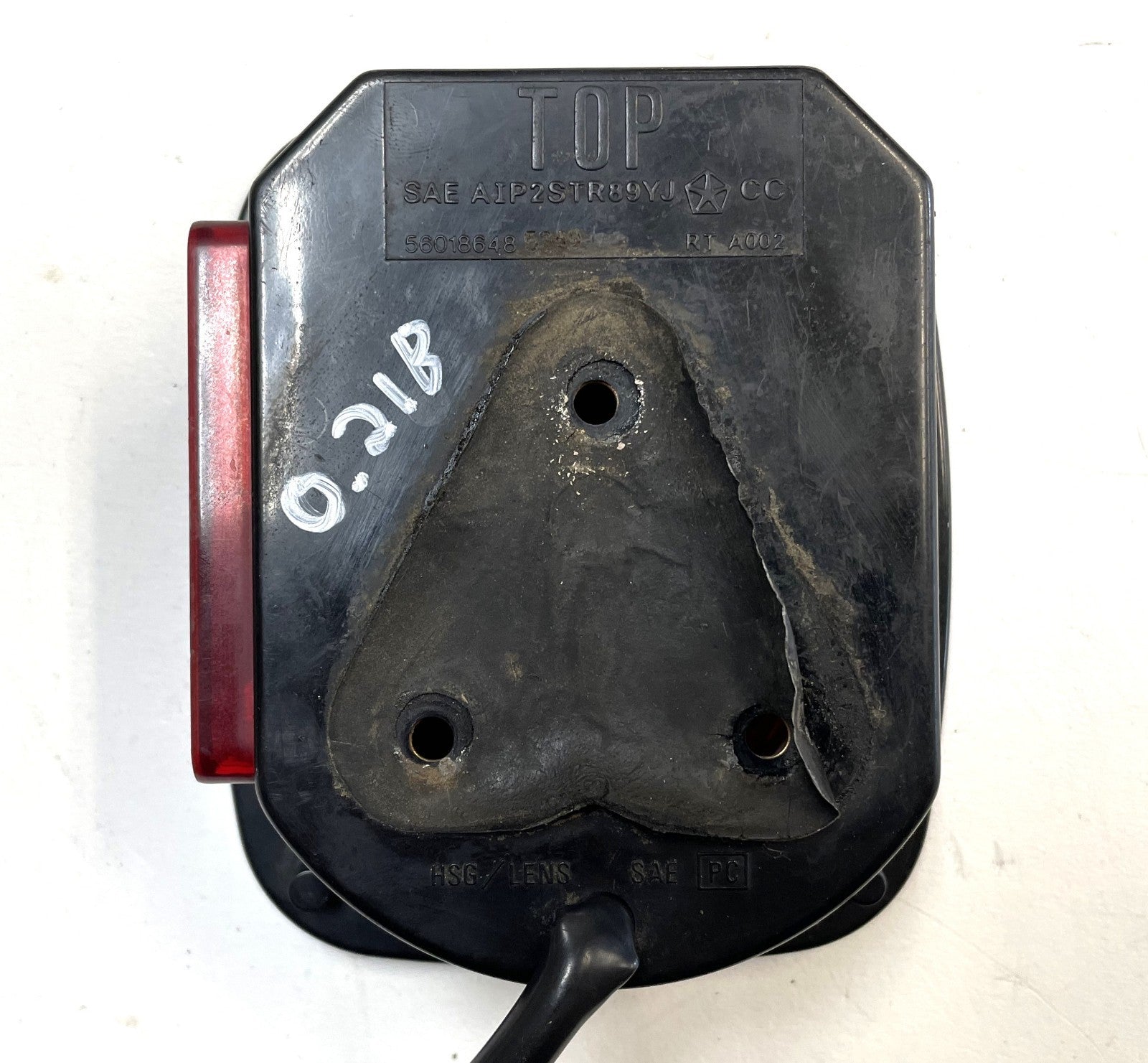 Jeep YJ TJ Wrangler Tail Light Taillight Passenger Side Right Fits 91 - 97