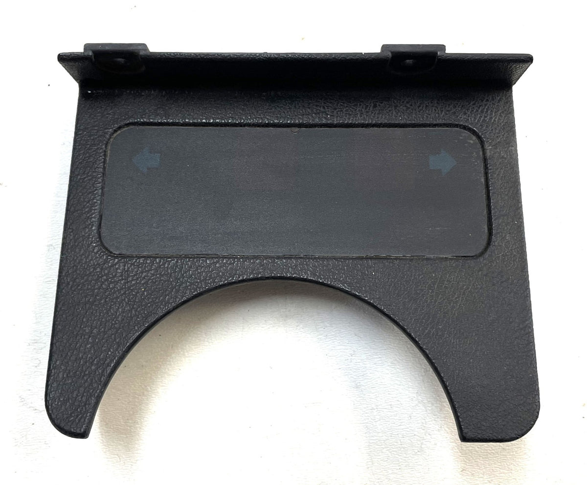 Jeep YJ black warning light dash trim bezel Wrangler trouble light column Laredo