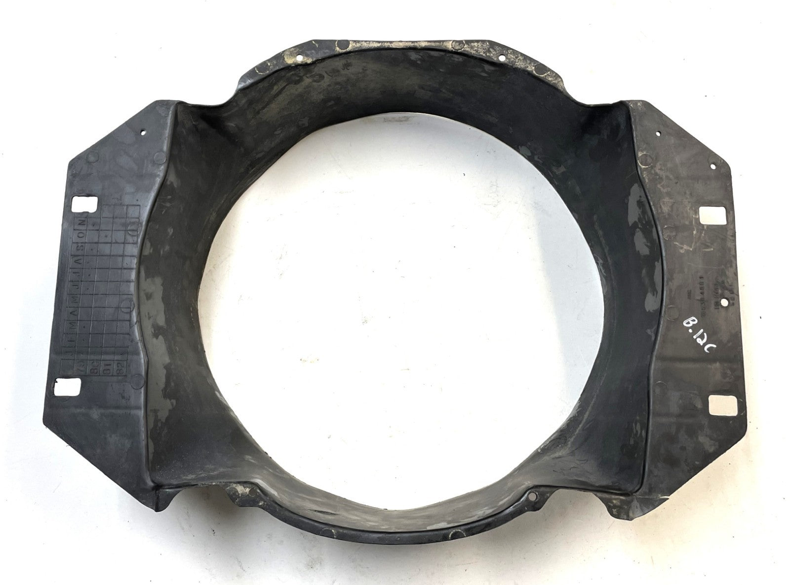 Jeep CJ 4 cylinder fan shroud GM iron duke 151ci. CJ5/CJ7/CJ8 AMC shrowd Pontiac