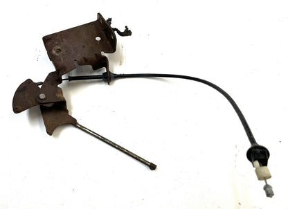 Jeep CJ six cylinder throttle linkage w/ rod and cable CJ5 CJ7 258 4.2 manifold