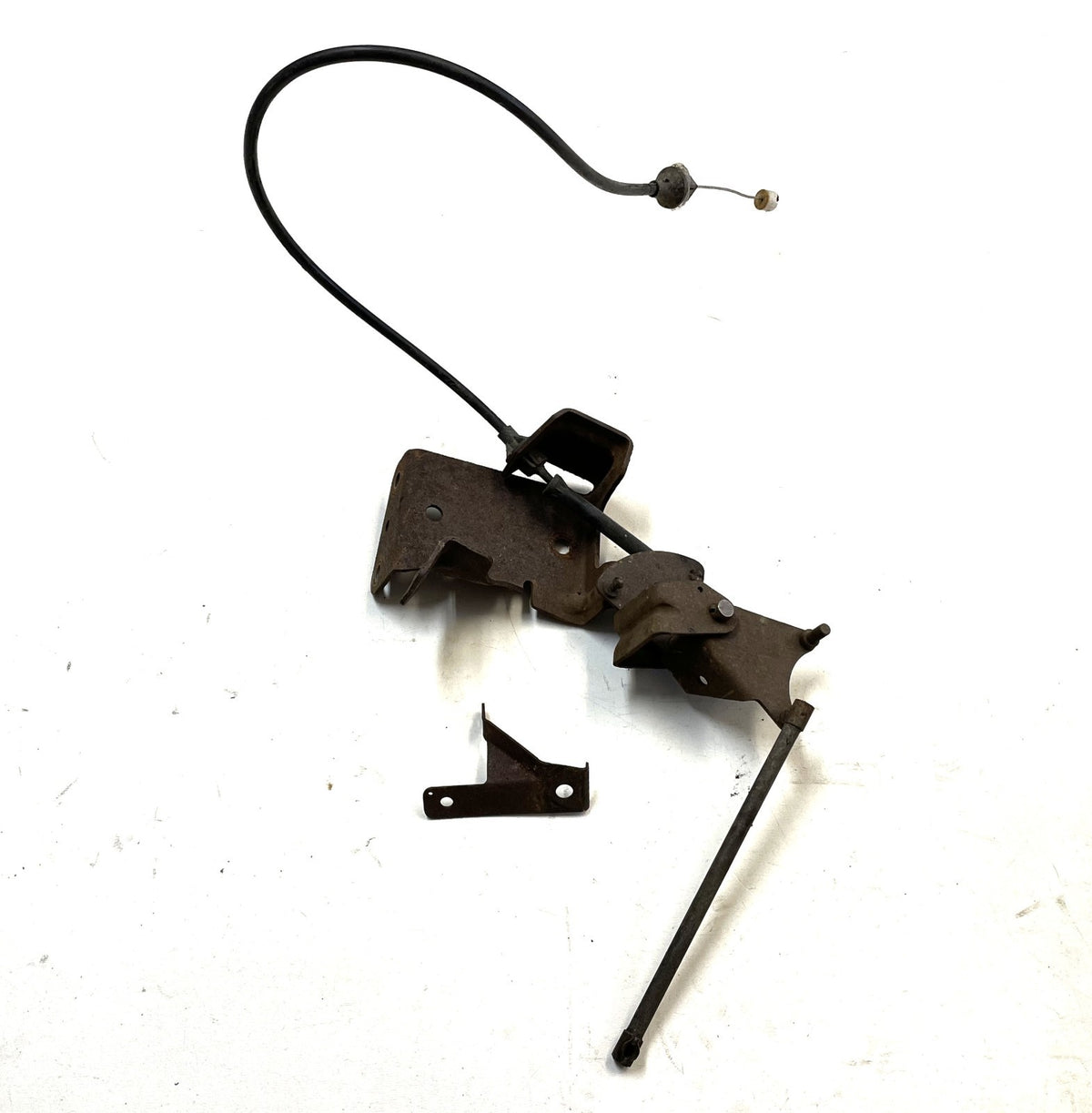 Jeep CJ six cylinder throttle linkage w/ rod and cable CJ5 CJ7 258 4.2 manifold