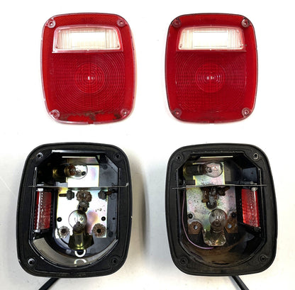 98-06 Jeep TJ Taillights Left Right Driver Passenger Wrangler Tail Lights
