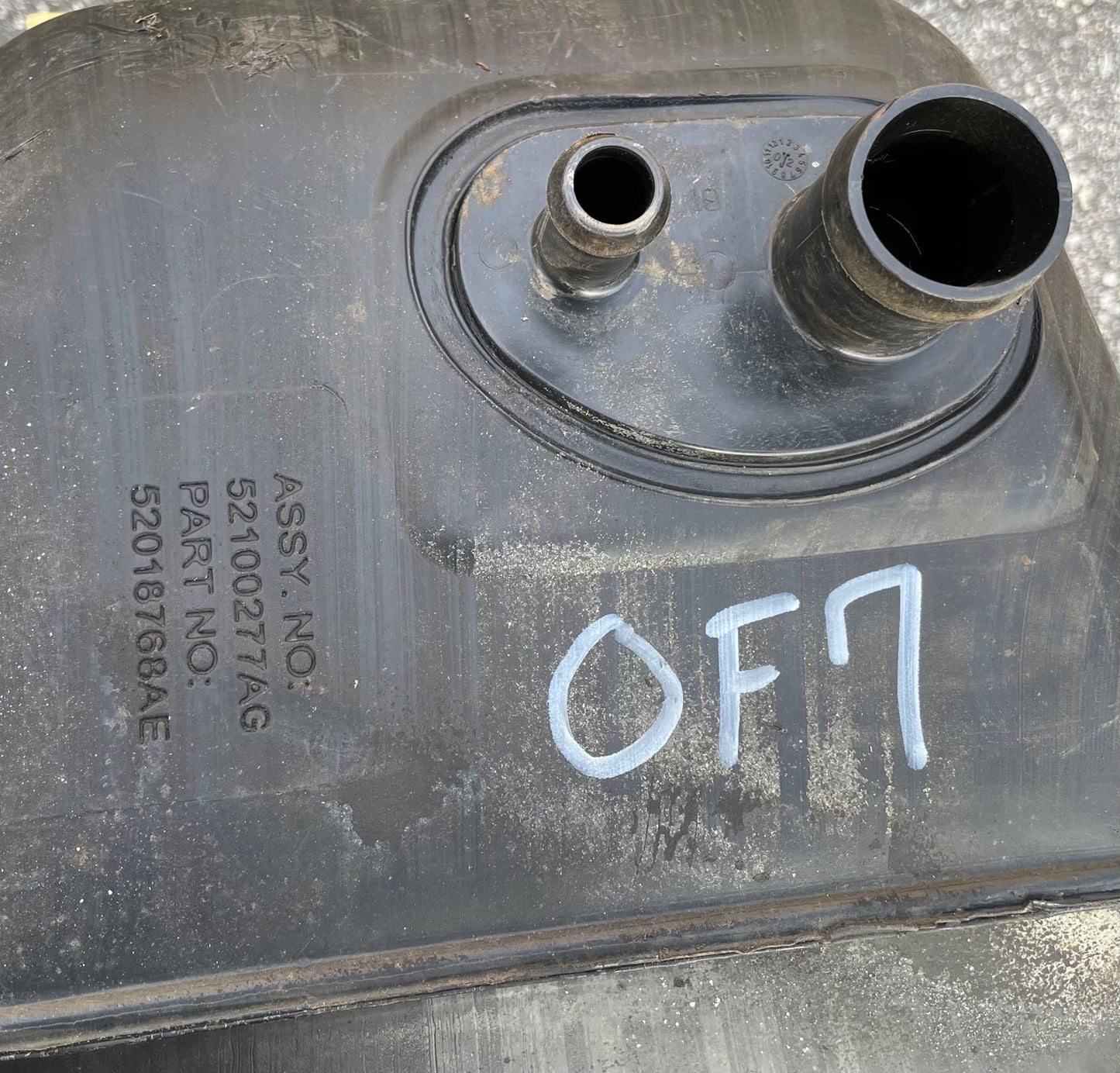 Jeep TJ gas tank 52018768AE plastic fuel 19 gallon 97-02 Wrangler