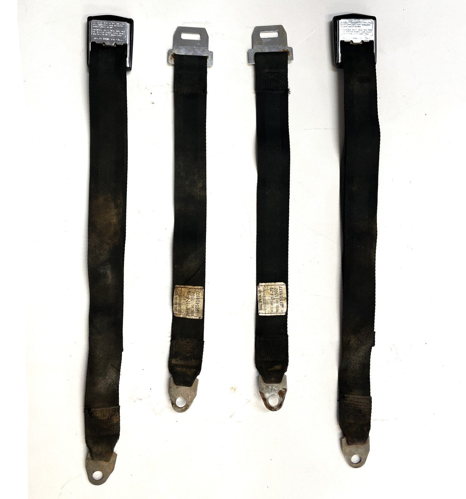 Jeep CJ Rear seat lap belts back seat belt CJ5 CJ7 CJ8 YJ Wrangler FREE SHIPPING