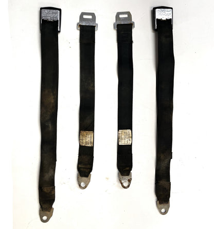 Jeep CJ Rear seat lap belts back seat belt CJ5 CJ7 CJ8 YJ Wrangler FREE SHIPPING