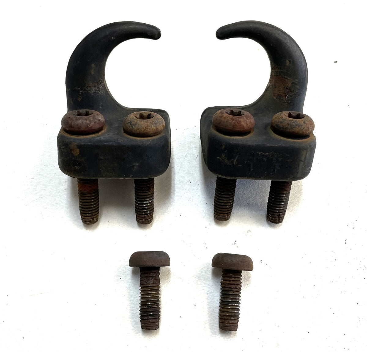 Jeep TJ Wrangler Factory Front Tow Hooks with bolts FREE SHIPPING fits 97-06