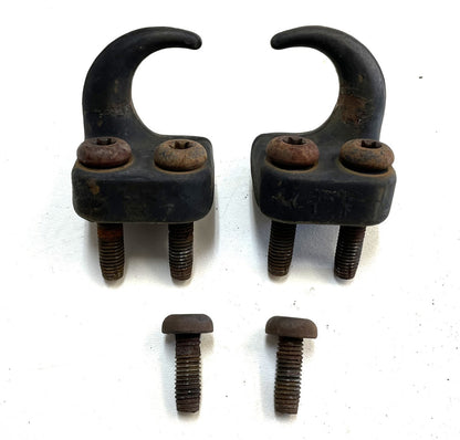 Jeep TJ Wrangler Factory Front Tow Hooks with bolts FREE SHIPPING fits 97-06