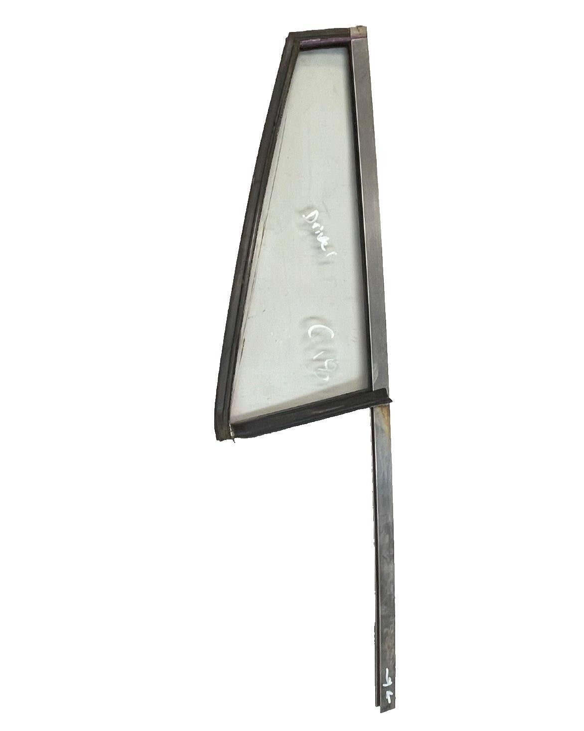 Jeep CJ7 vent window glass Driver side full hard door fits 76-81 Factory Wing