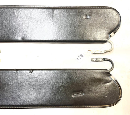 Jeep YJ factory dark gray sun visors grey 87-95 Wrangler FREE SHIPPING