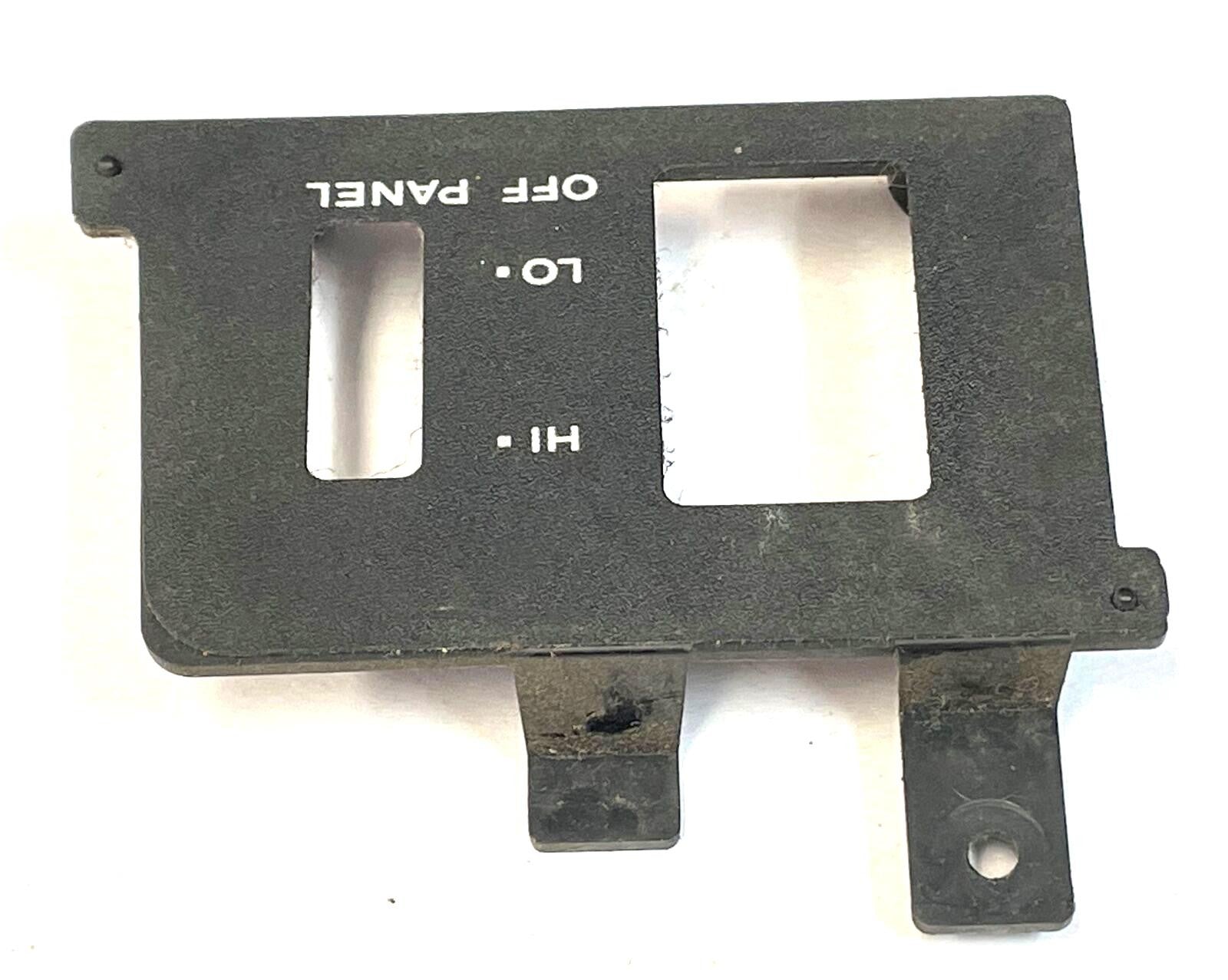 Jeep YJ Headlight Dimmer Switch Trim Bezel fits 92-95 Wrangler Dash head light