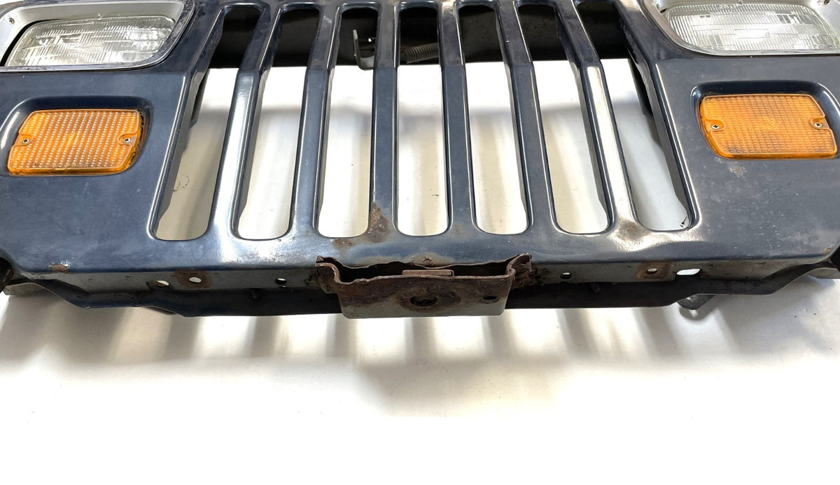 Jeep YJ grill navy blue grille Head lights signals fits 87-95 Wrangler FREE SHIP