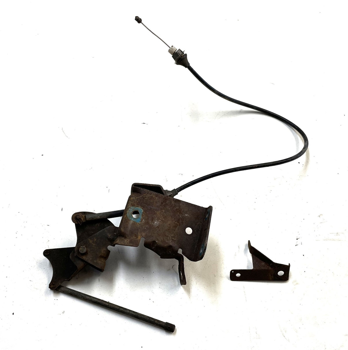 Jeep CJ six cylinder throttle linkage w/ rod and cable CJ5 CJ7 258 4.2 manifold