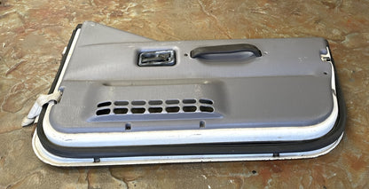 Jeep TJ Wrangler half doors white left right door fits 97-06  grey mist panels