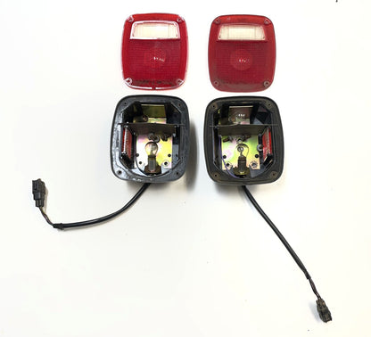 98-06 Jeep TJ Taillights Left Right Driver Passenger Wrangler Tail Lights