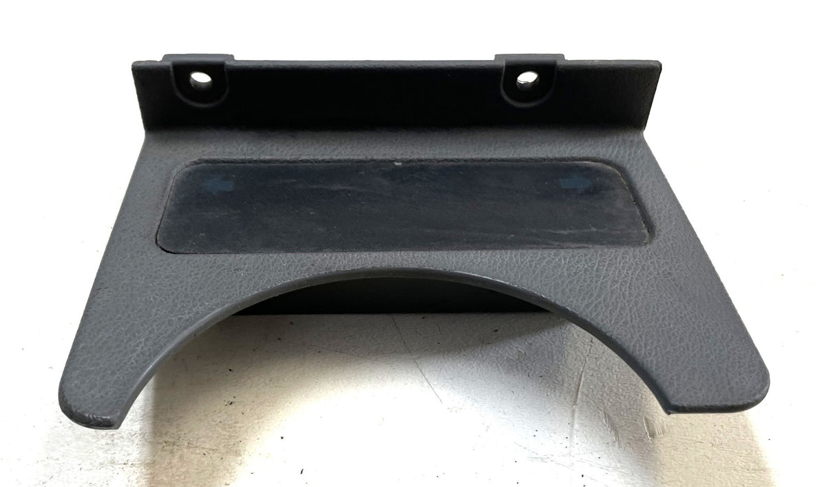 Jeep YJ grey warning light dash trim bezel Wrangler trouble lights gray column!
