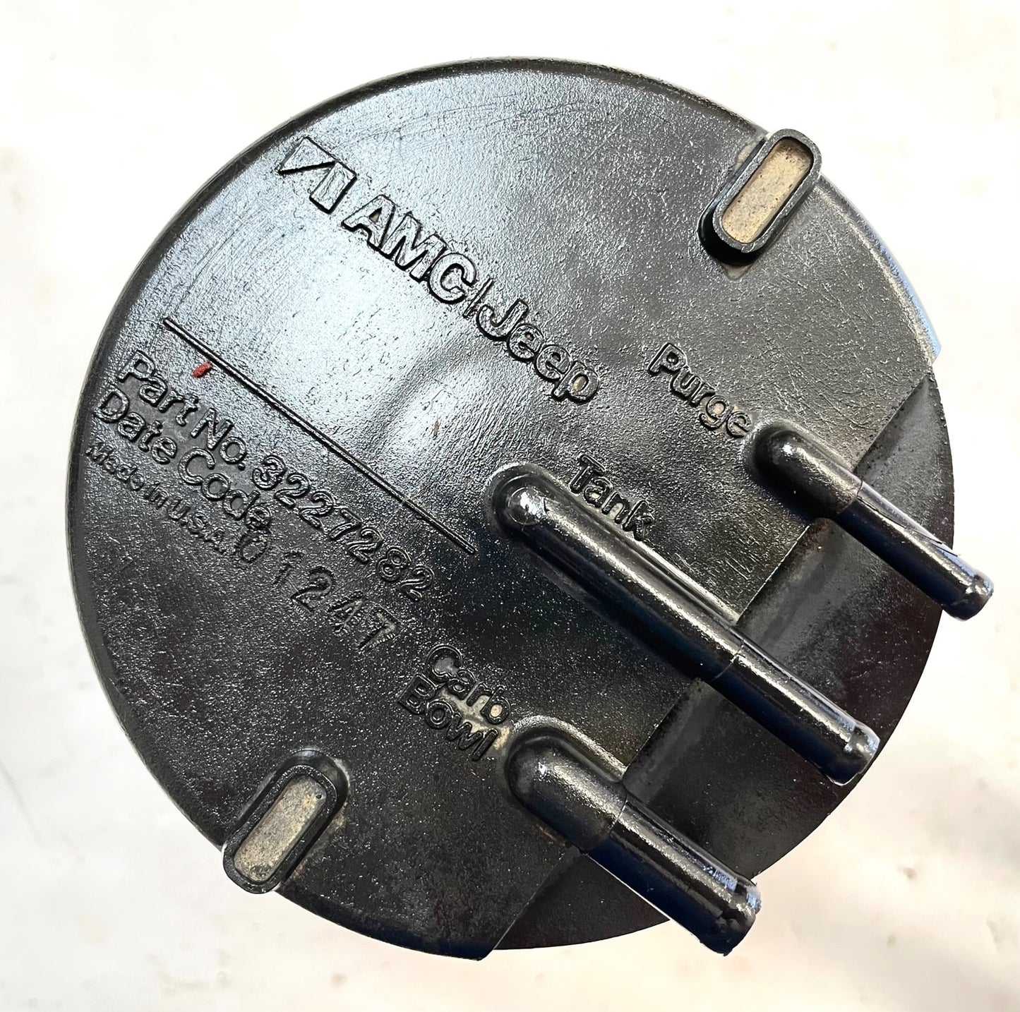 Jeep CJ evap canister emissions charcoal 3 port CJ5 CJ7 4.2 304 AMC emissions