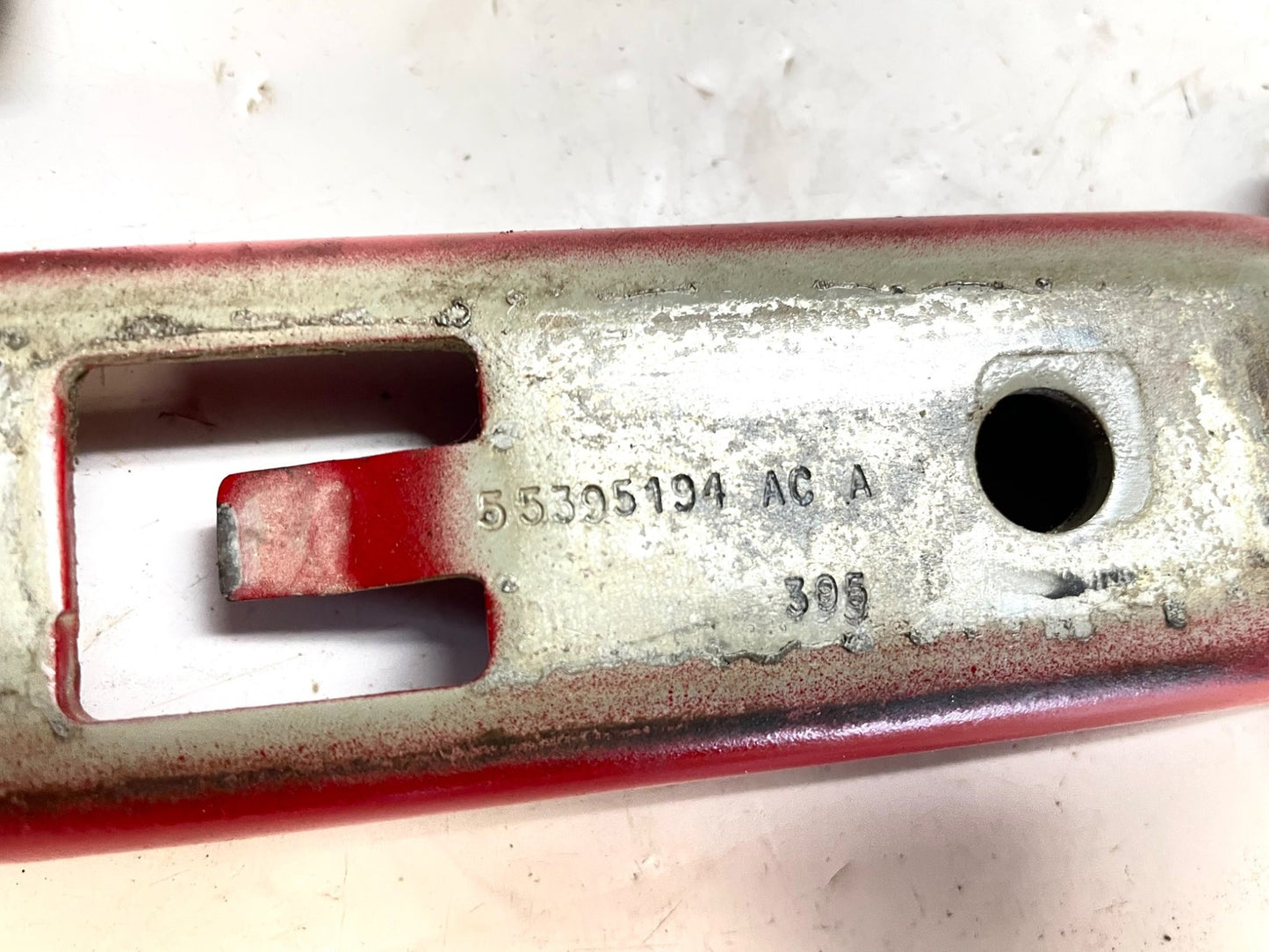 Jeep TJ Tailgate Hinges tail gate Hinge Set 04 05 06 Wrangler rear back red