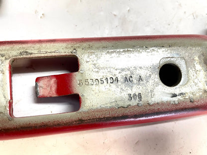 Jeep TJ Tailgate Hinges tail gate Hinge Set 04 05 06 Wrangler rear back red