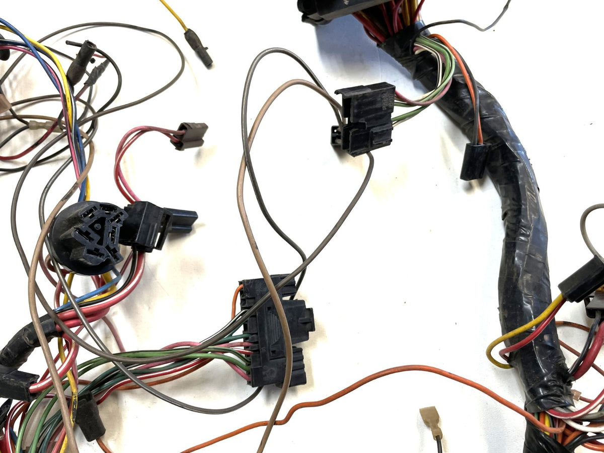 83-86 Jeep CJ5 CJ7  dash wiring harness gauge panel fuse block READ DESCRIPTION
