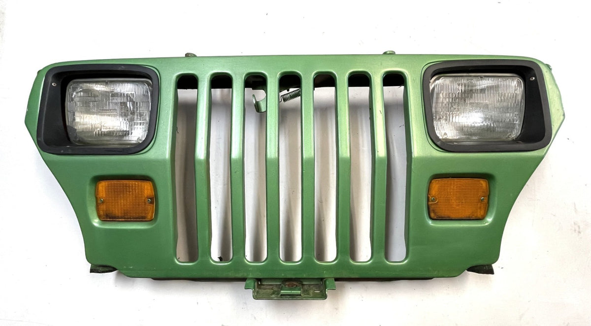 Jeep YJ grill Head lights signals fits 87-95 Wrangler FREE SHIPPING