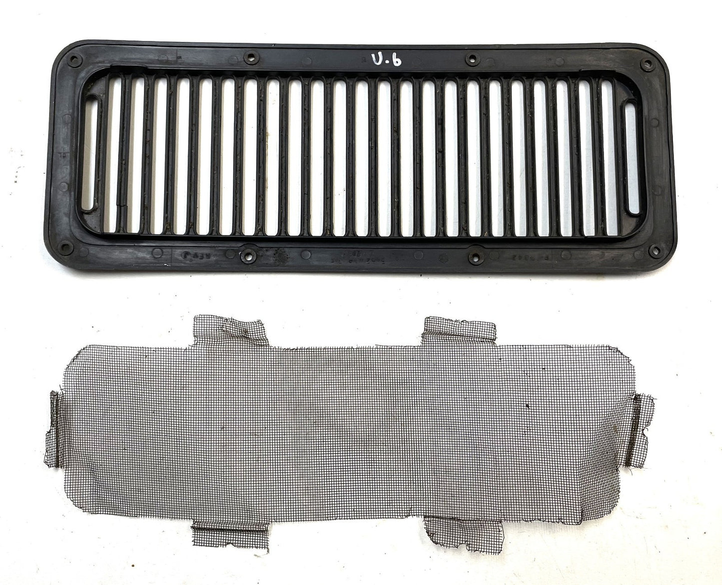 Jeep 8 Hole cowl vents w/ screen 87-95 YJ Wrangler black FREE SHIPPING