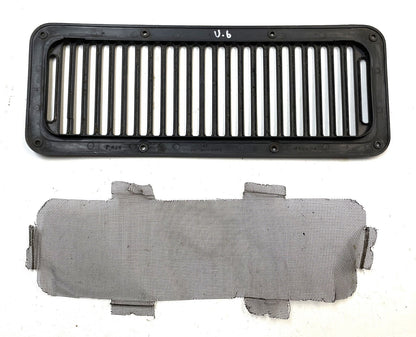 Jeep 8 Hole cowl vents w/ screen 87-95 YJ Wrangler black FREE SHIPPING