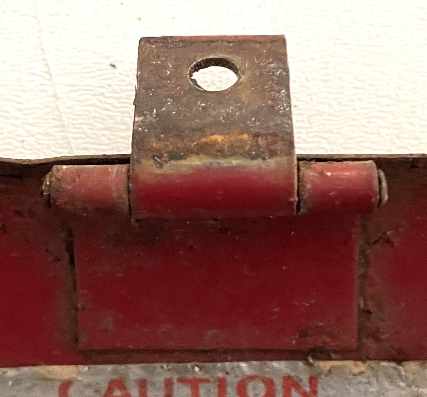 Jeep CJ glove box door lid CJ5 CJ7 CJ8 72-82 push button latch Red