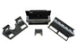Jeep YJ dash trim 87-95 Wrangler grey glove box column radio OE gray