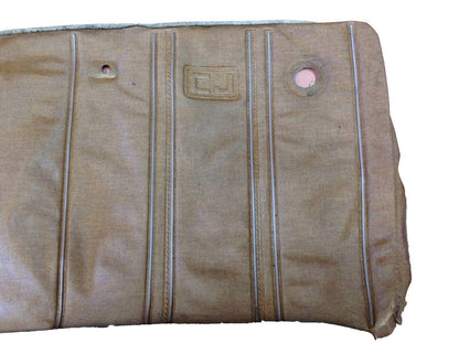 Jeep CJ7 early hard door interior panel vinyl Embossed tan spice FREE SHIP