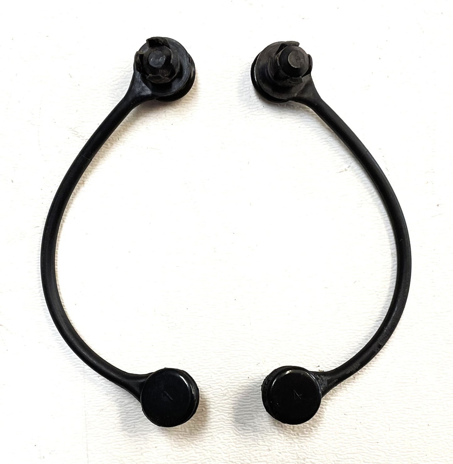 Jeep YJ Wrangler Glove Box Lid Strap Cables with Grommets (Pair) Fits 87-95