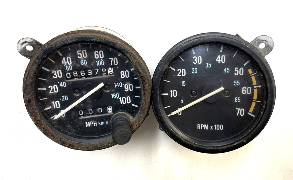 Jeep YJ Wrangler Speedometer Tachometer Gauge Gauges 86,000 miles FREE SHIPPING