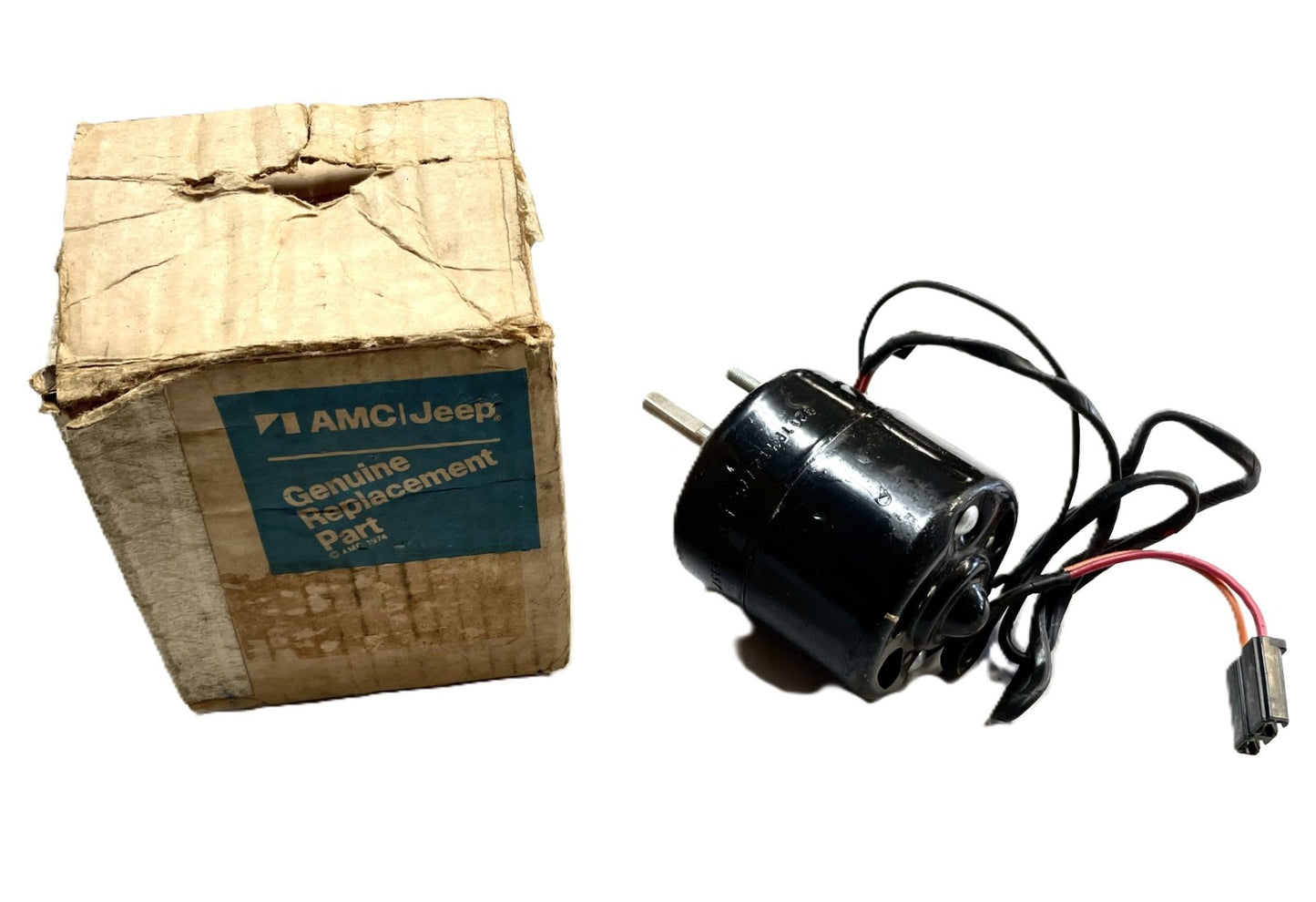 NOS Jeep CJ5 CJ7 heater blower fan 72-77 heat NEW OLD STOCK  free SHIP