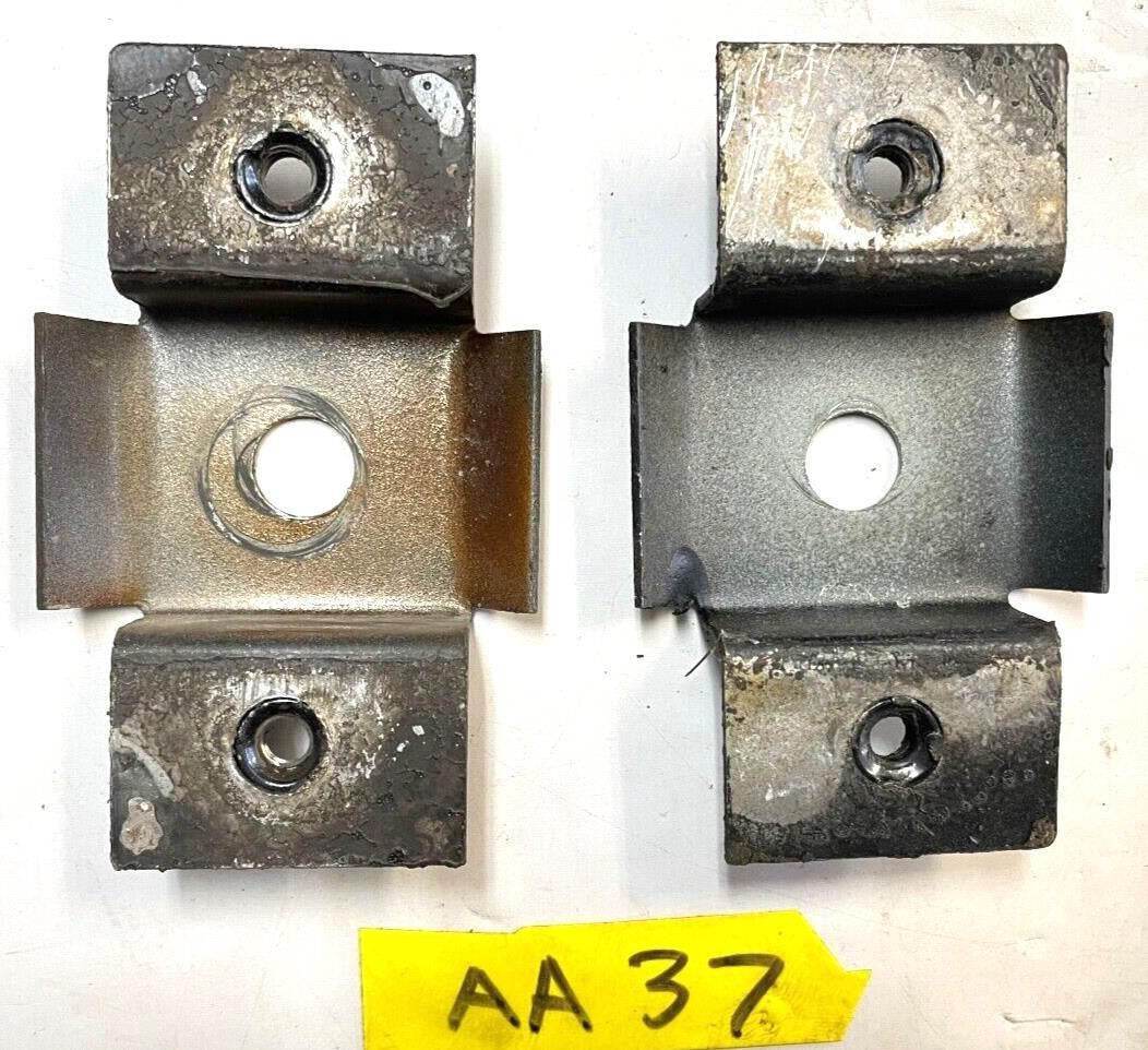 Jeep vent wing window track  bracket mount door Wrangler CJ7 YJ PAIR