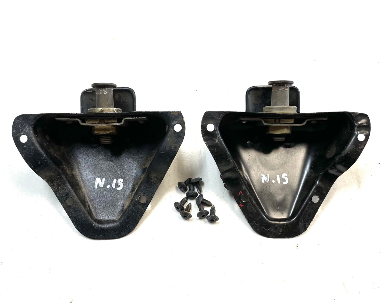 Jeep CJ7 YJ Door Strikers Striker Set Latch Pin Left Right 81-95 CJ Wrangler
