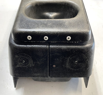 Jeep CJ5 center console 76-83 AMC FACTORY Plastic black FREE SHIP