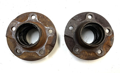 Jeep CJ disc brake bearing hub Dana 30 fits 78-81 CJ5 CJ7 6 bolt hubs (pair)