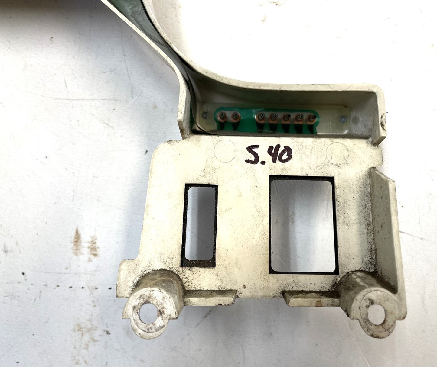 Jeep YJ Dash Light Indicator Bezel Warning 87-91 Wrangler  Defrost