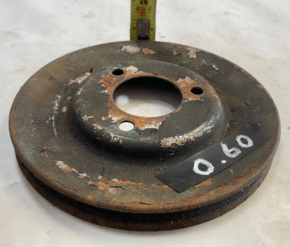 Jeep 4.2 six cylinder single groove crank pulley CJ5 CJ7 Cherokee Wagoneer J10