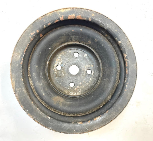 AMC Jeep V8 fan Pulley 360 304 Cherokee Wagoneer two groove