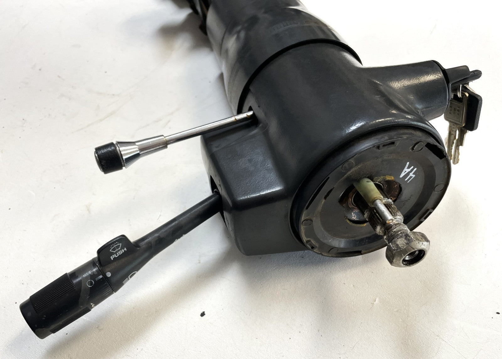 Jeep YJ Tilt Steering Column  87-95 Wrangler manual BOLT IN READY! Free Shipping