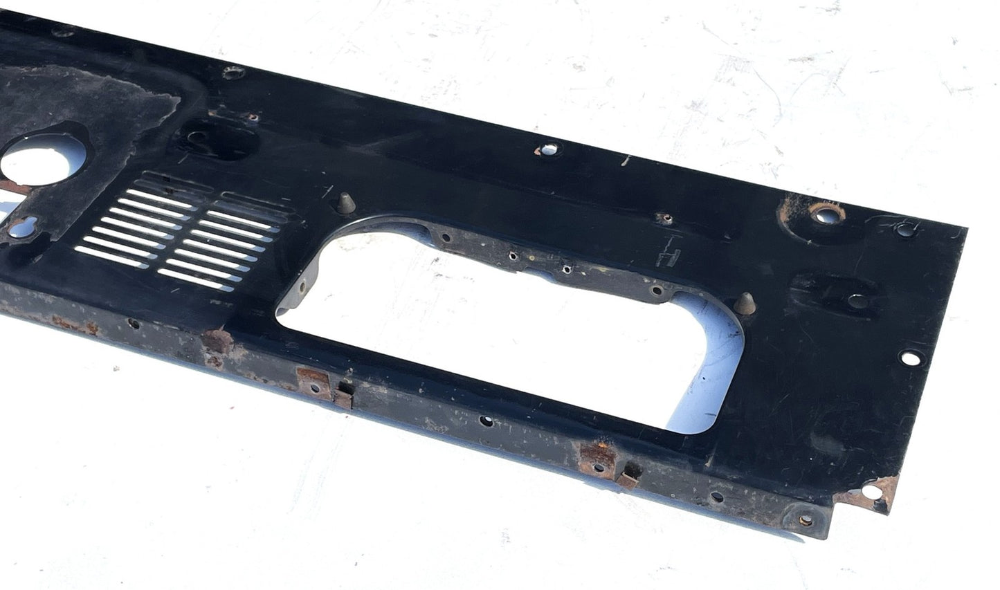 Jeep CJ gauge panel CJ5 CJ7 CJ8 metal dash board 2 speaker grill black